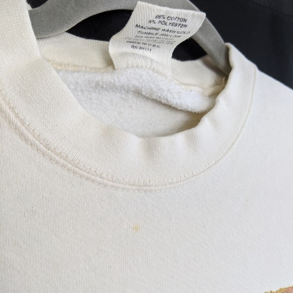VTG Butterfly Nature Cottagecore Flower Crewneck - Picture 8 of 9